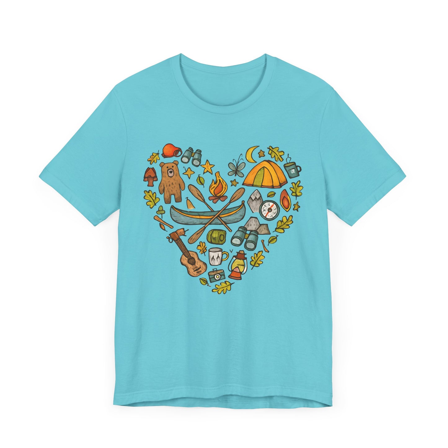 Camping Heart T-Shirt