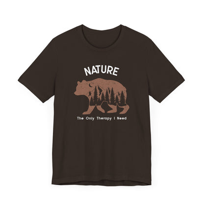 Nature is Therapy Camping T-Shirt