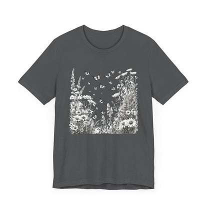 Butterfly Garden Camping T-Shirt