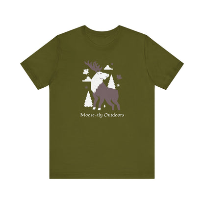 Moose-tly outdoors Camping T-Shirt