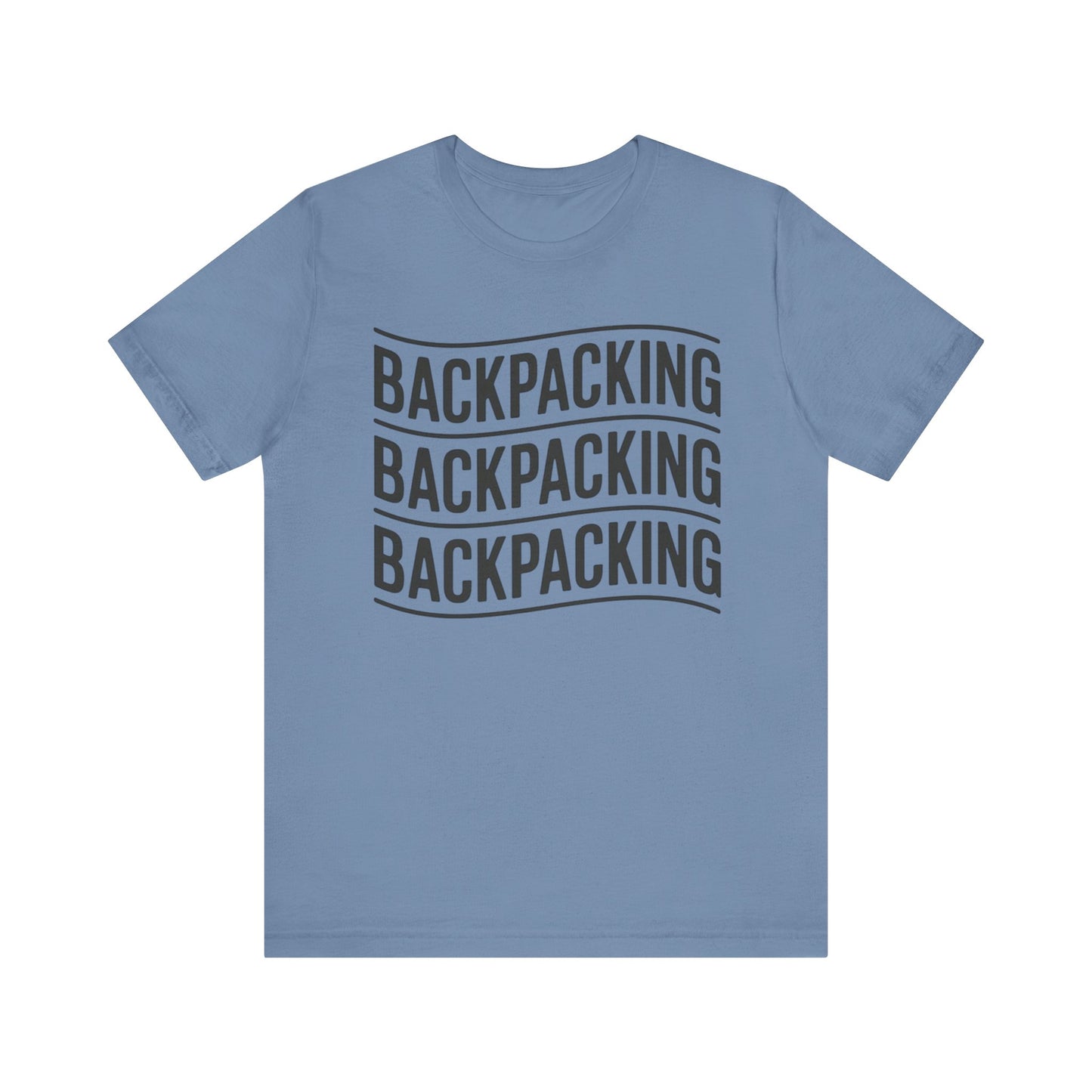 Backpacking Text T-Shirt