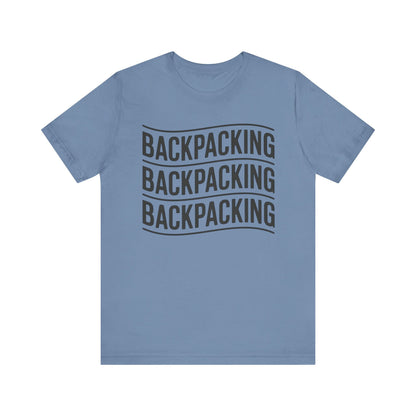 Backpacking Text T-Shirt