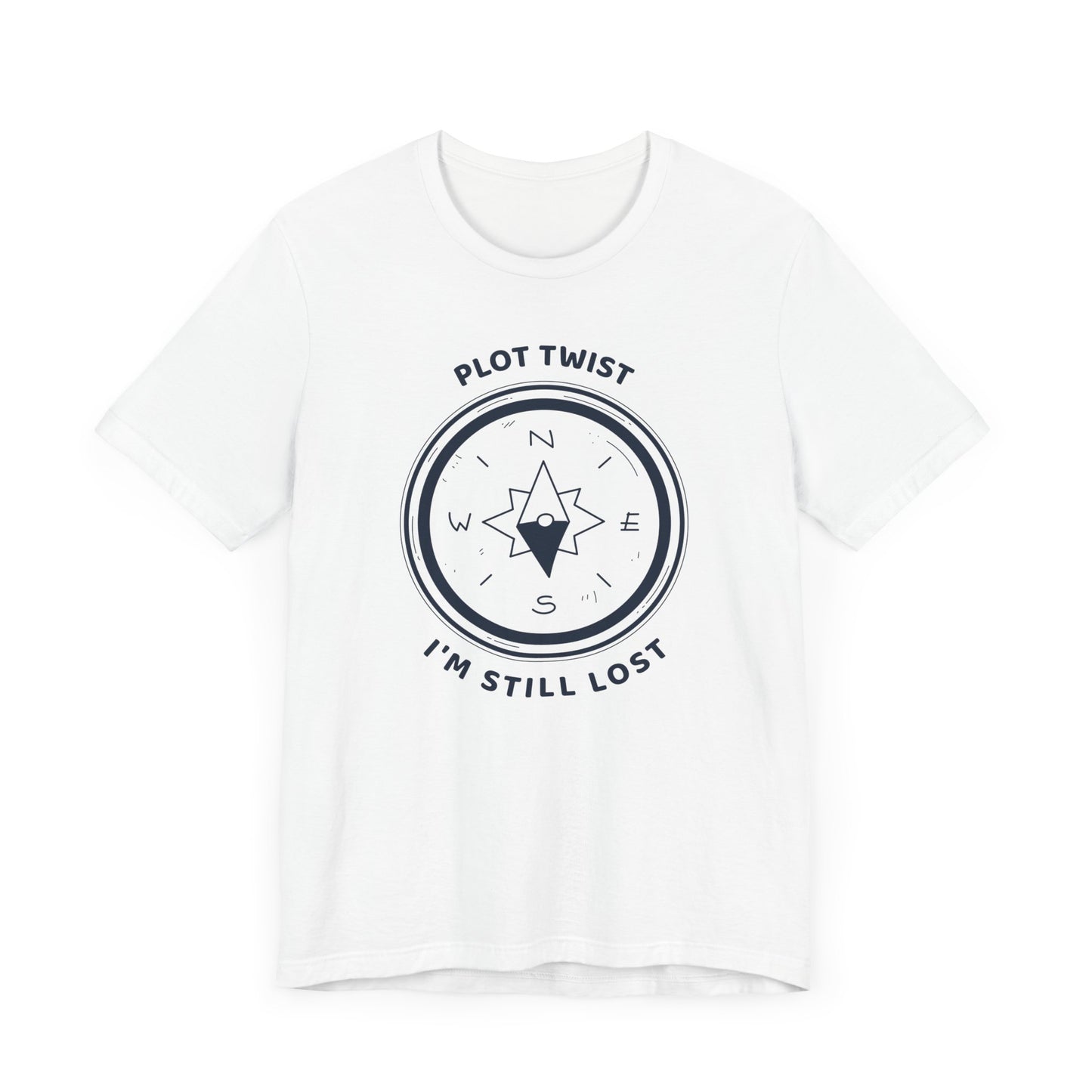 Plot Twist Compass Hiking T-Shirt