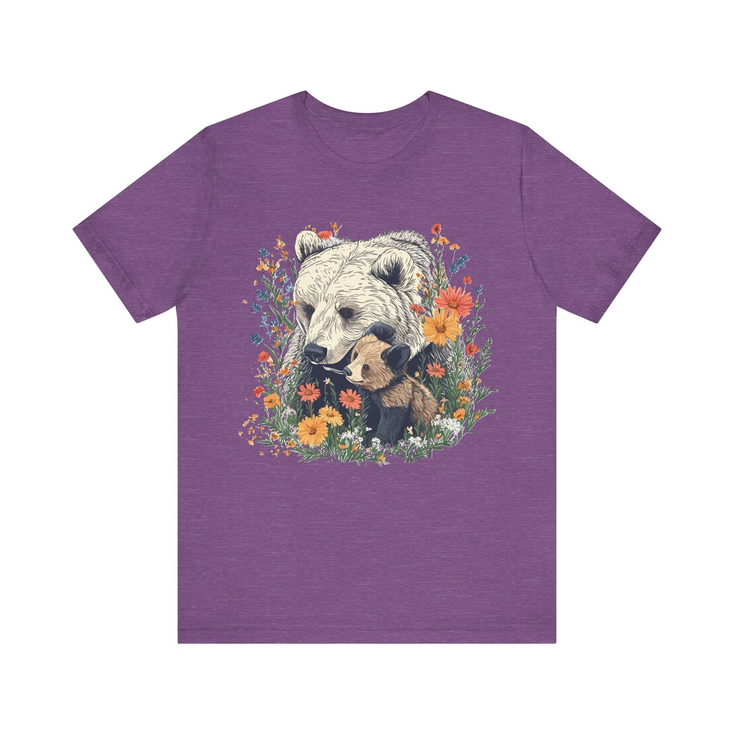Mama bear and Cub Camping T-Shirt