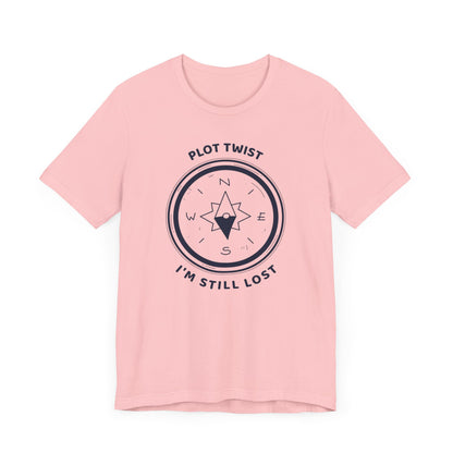 Plot Twist Compass Hiking T-Shirt