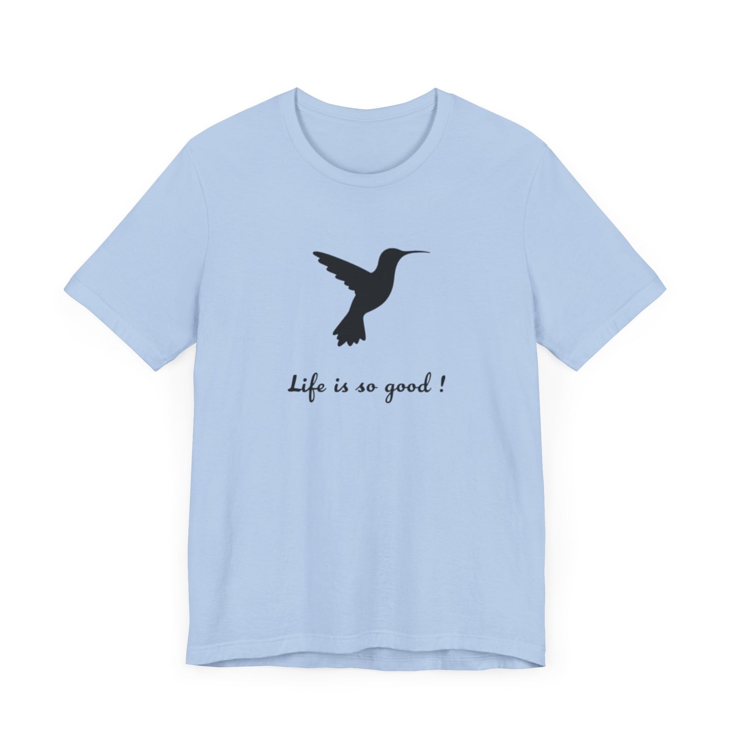 Life is Good Hummingbird Camping T-Shirt