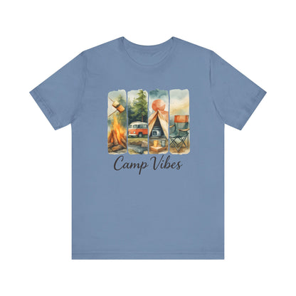 Camp Vibes Camping T-Shirt