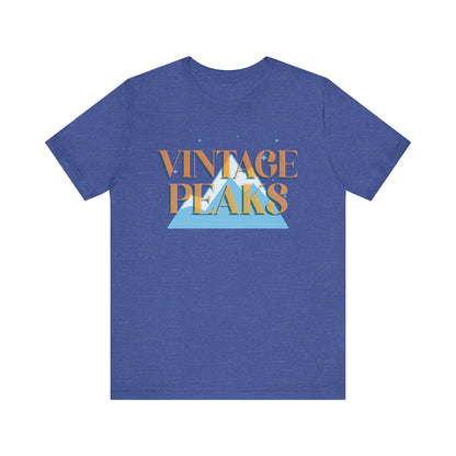 Vintage Peaks Retro Camping T-Shirt