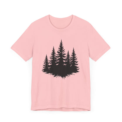 Distressed Pine Camping T-Shirt