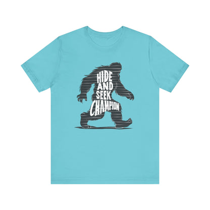 Hide and Seek Champion Yeti Hiking T-Shirt