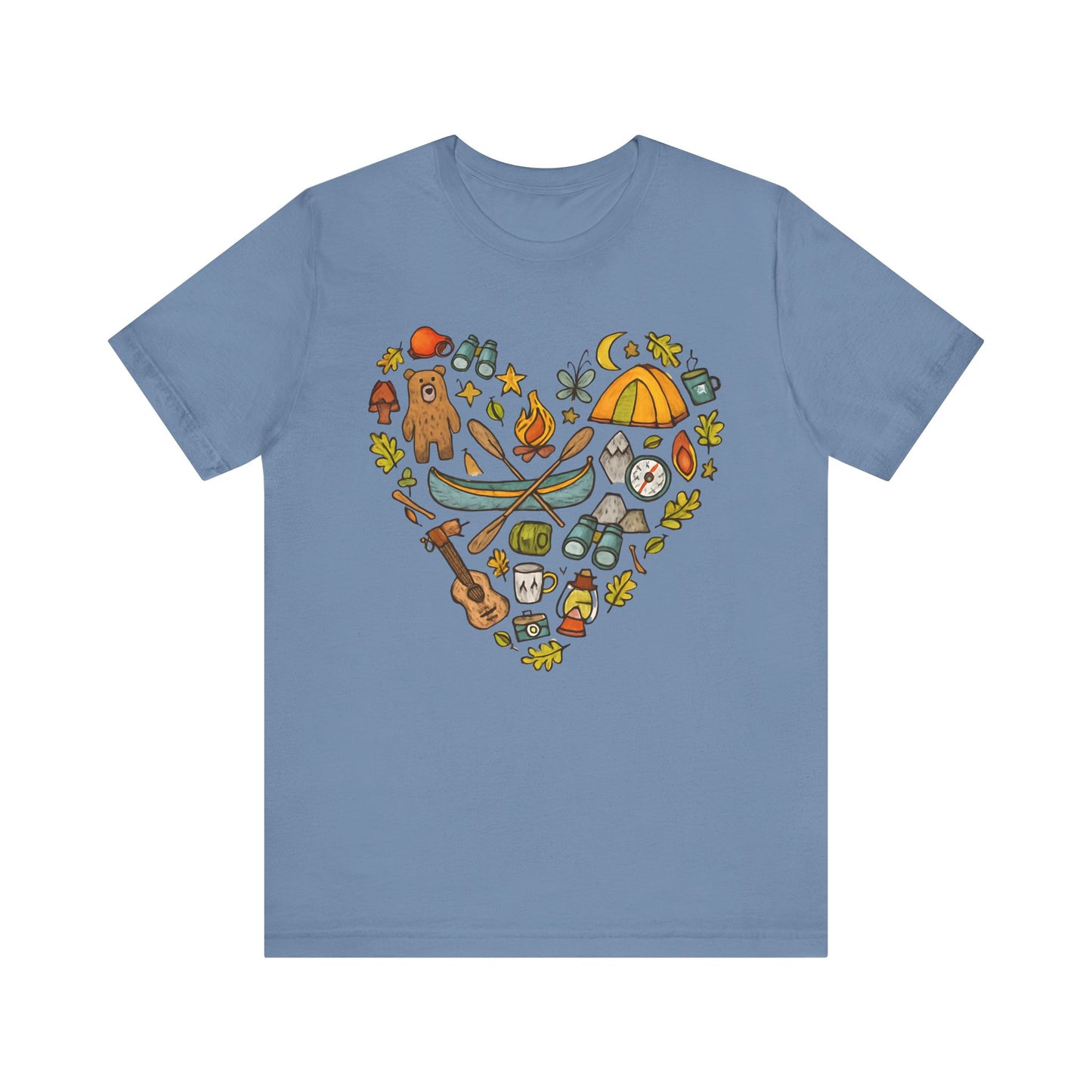 Camping Heart T-Shirt