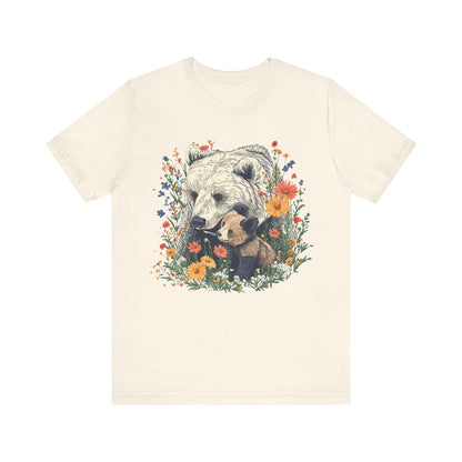 Mama bear and Cub Camping T-Shirt