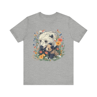 Mama bear and Cub Camping T-Shirt