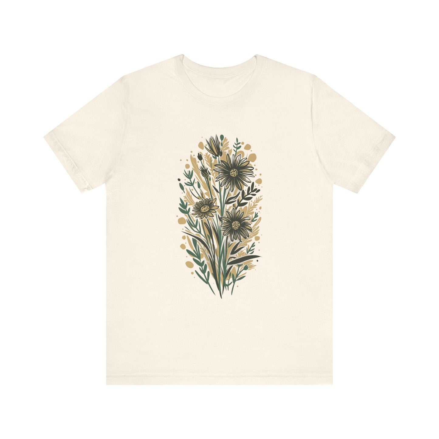 Sunflowers Camping T-Shirt