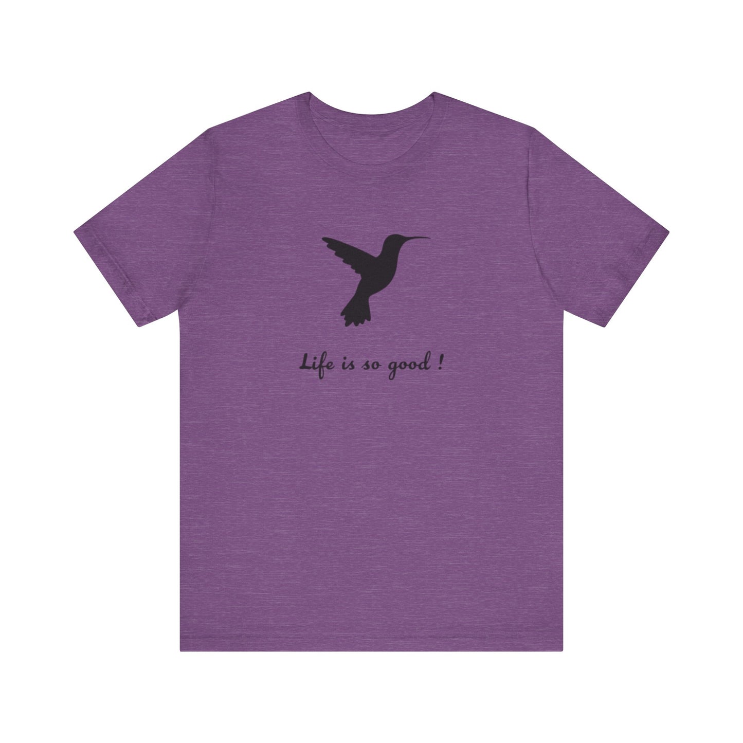 Life is Good Hummingbird Camping T-Shirt