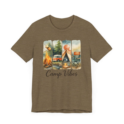 Camp Vibes Camping T-Shirt