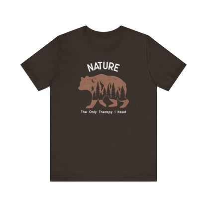 Nature is Therapy Camping T-Shirt