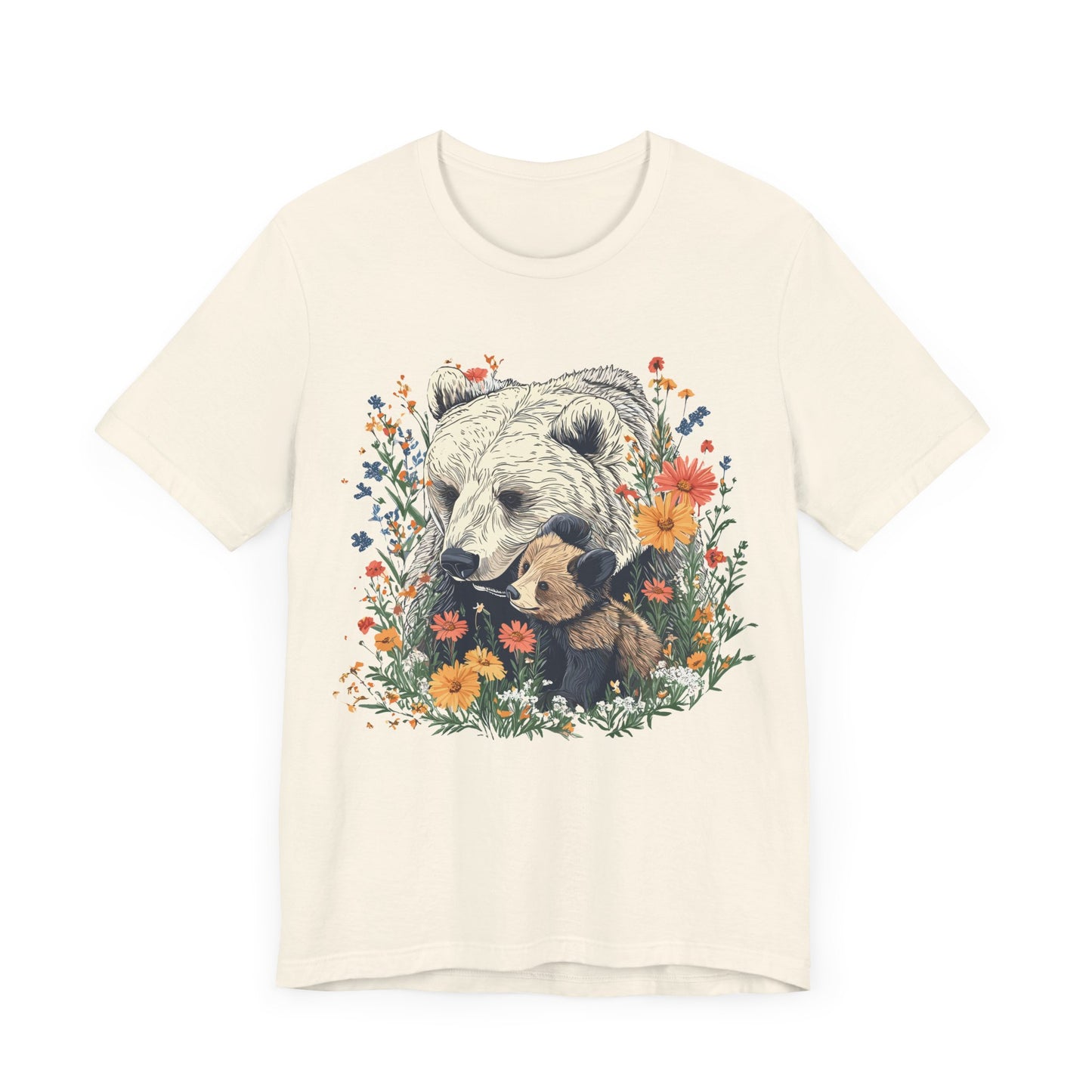 Mama bear and Cub Camping T-Shirt