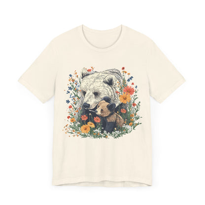 Mama bear and Cub Camping T-Shirt