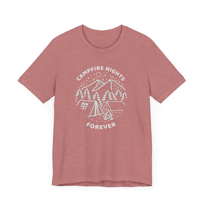 Campfire Nights Forever Camping T-Shirt
