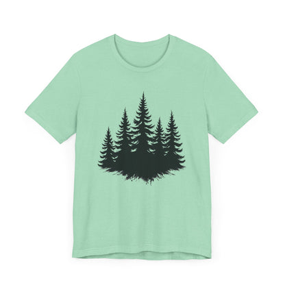 Distressed Pine Camping T-Shirt