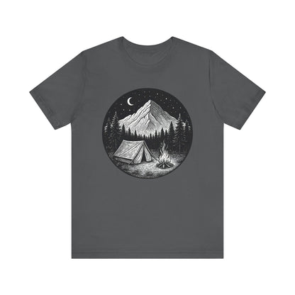 Tent Under the Stars Camping T-Shirt