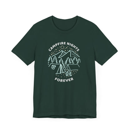 Campfire Nights Forever Camping T-Shirt