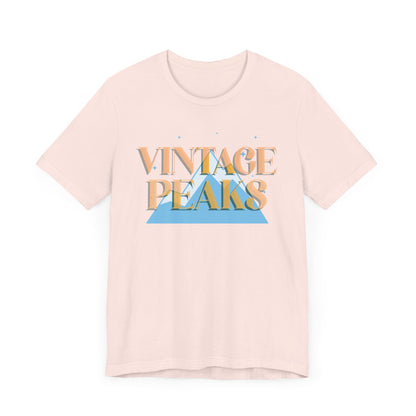 Vintage Peaks Retro Camping T-Shirt