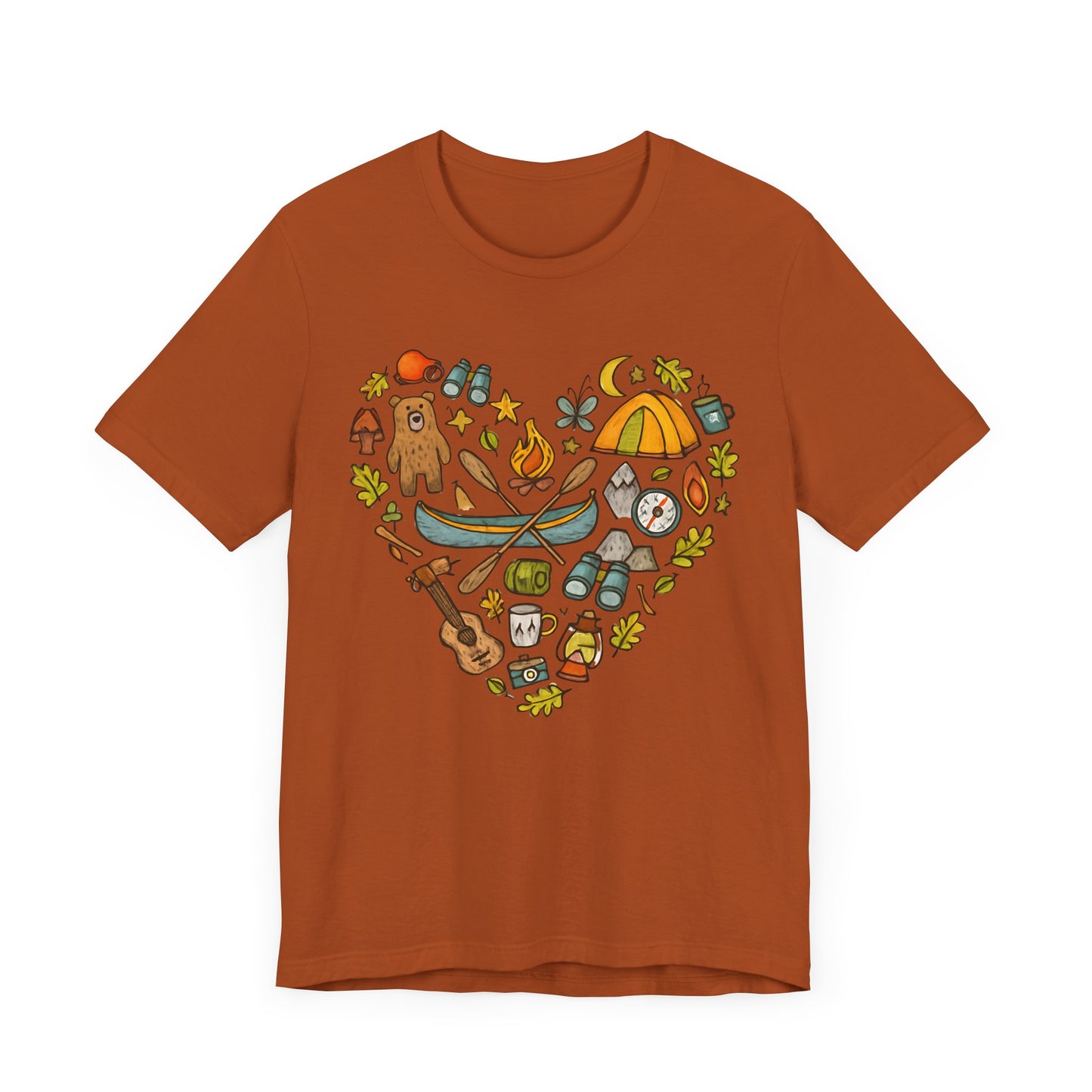 Camping Heart T-Shirt