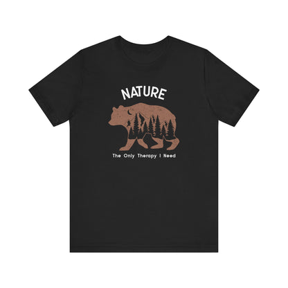 Nature is Therapy Camping T-Shirt