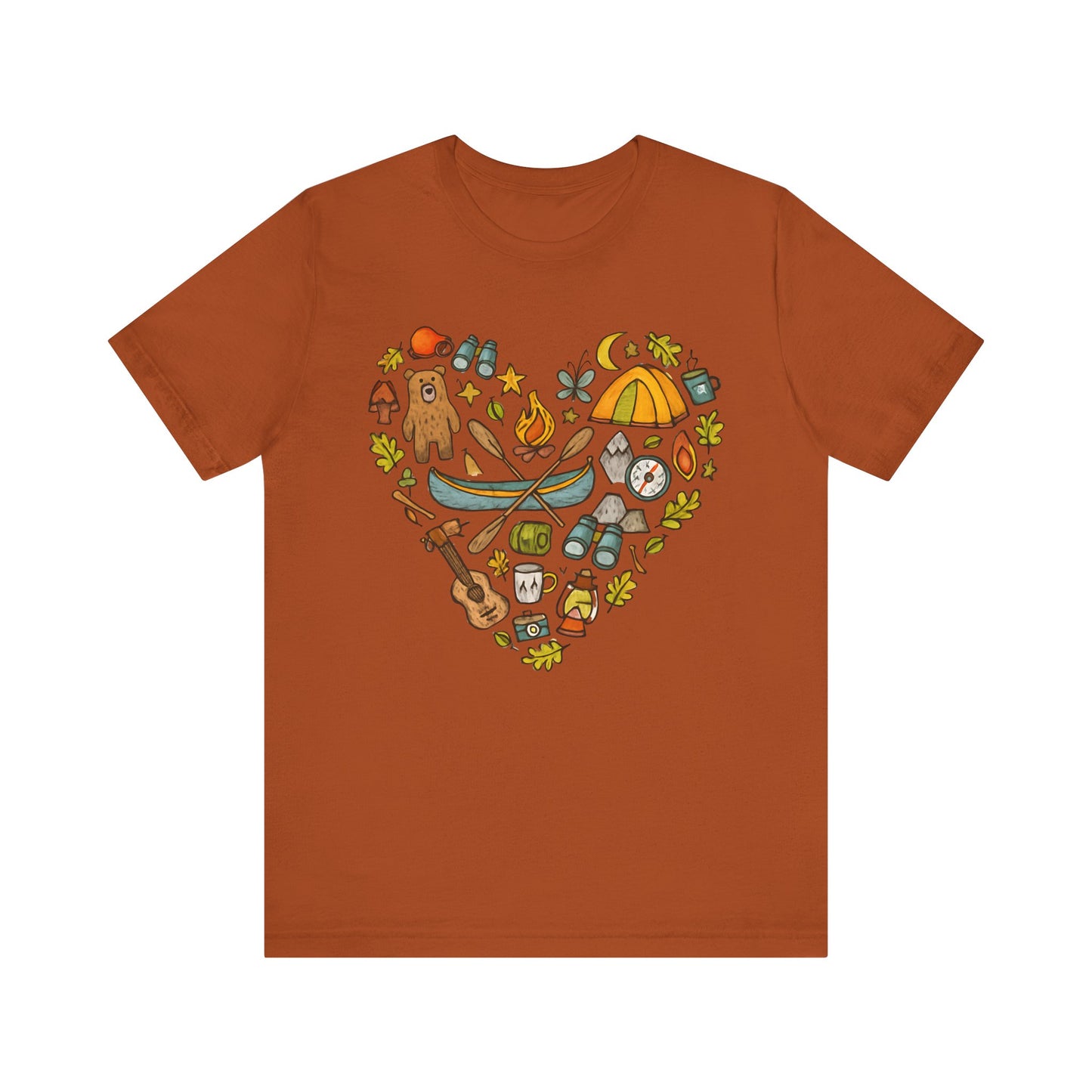 Camping Heart T-Shirt