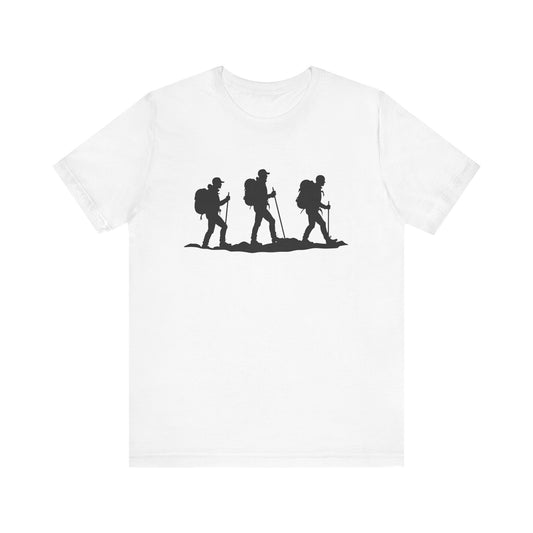 Three Backpackers Trekking T-Shirt