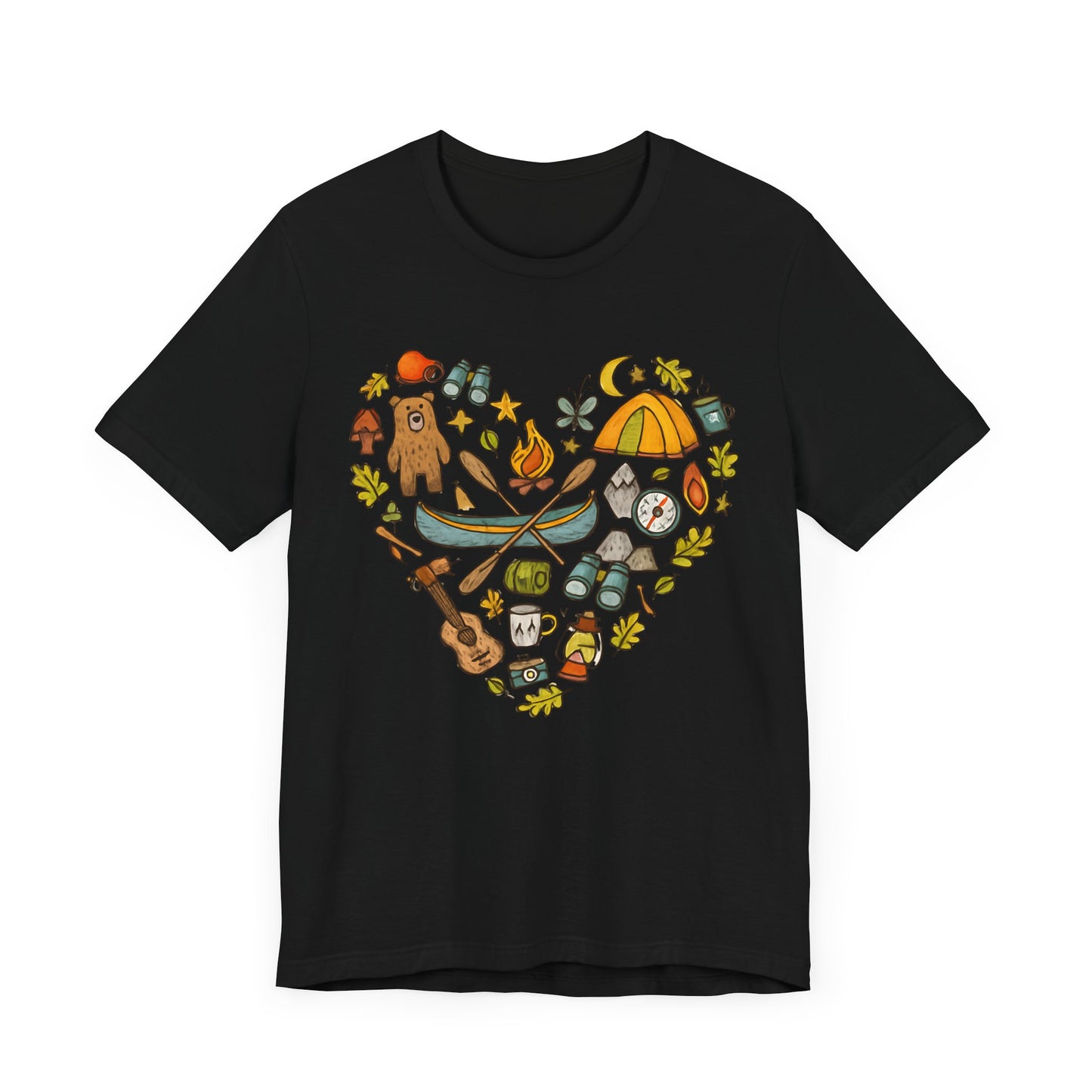 Camping Heart T-Shirt