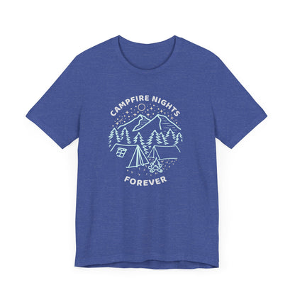 Campfire Nights Forever Camping T-Shirt