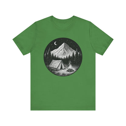 Tent Under the Stars Camping T-Shirt