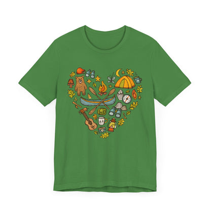 Camping Heart T-Shirt