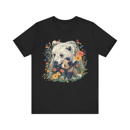 Mama bear and Cub Camping T-Shirt