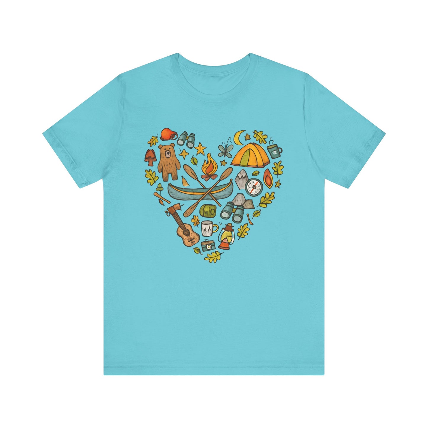 Camping Heart T-Shirt