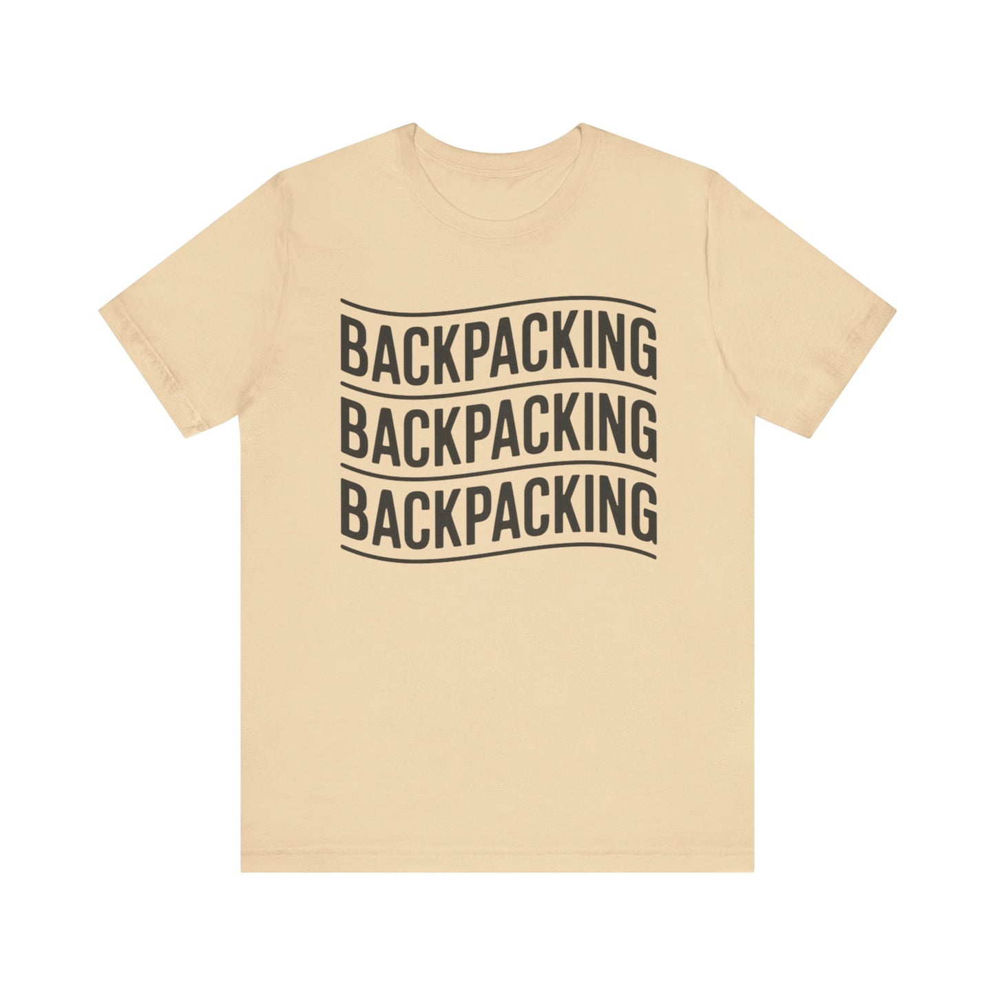 Backpacking Text T-Shirt