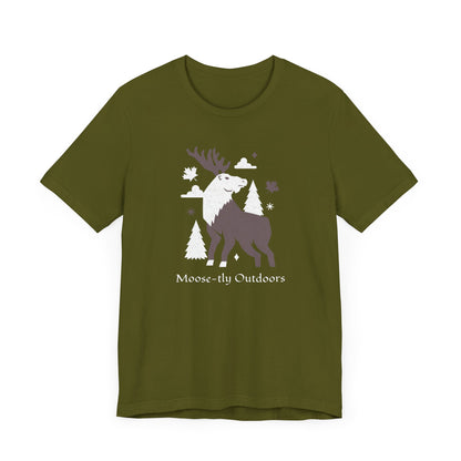 Moose-tly outdoors Camping T-Shirt