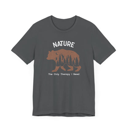 Nature is Therapy Camping T-Shirt