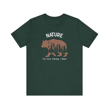Nature is Therapy Camping T-Shirt
