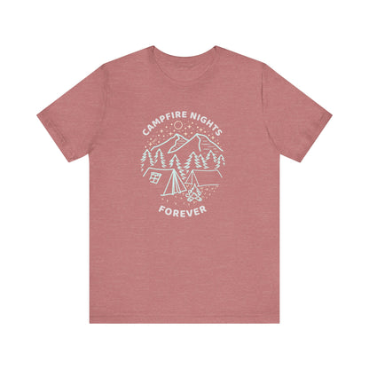 Campfire Nights Forever Camping T-Shirt