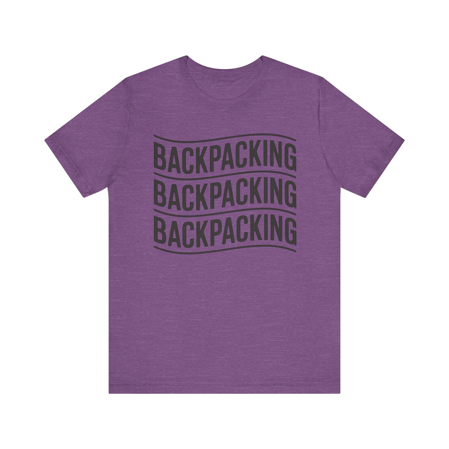 Backpacking Text T-Shirt