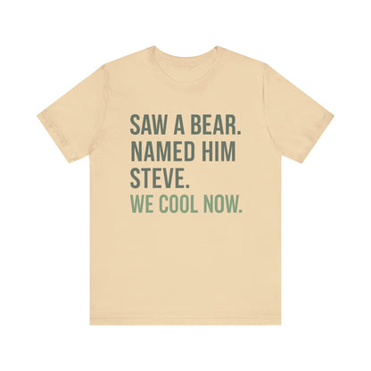 Steve the Bear Backpacking T-Shirt