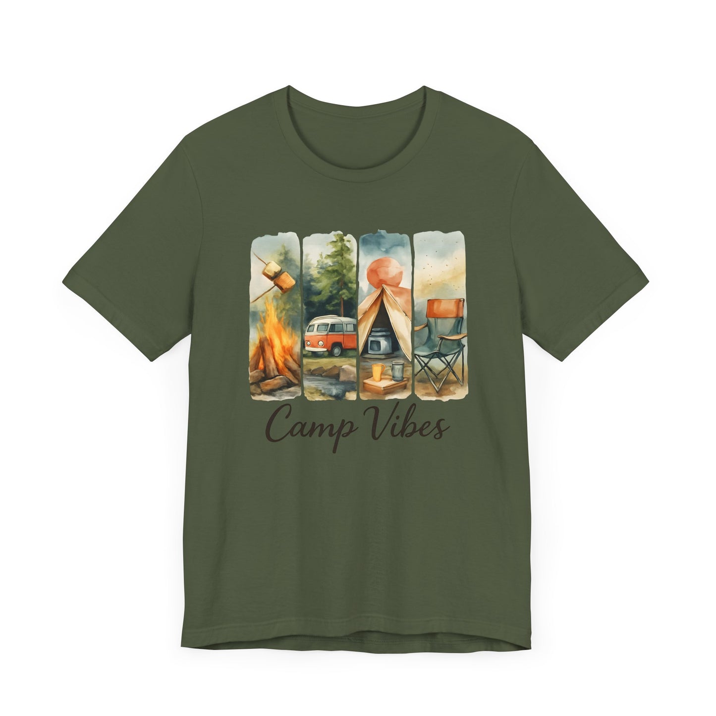 Camp Vibes Camping T-Shirt
