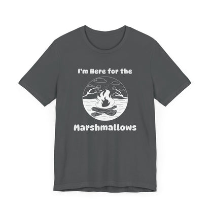 Here for the Marshmallows Camping T-Shirt
