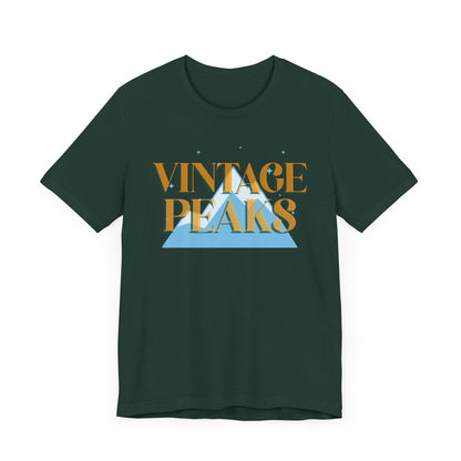 Vintage Peaks Retro Camping T-Shirt
