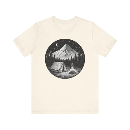 Tent Under the Stars Camping T-Shirt