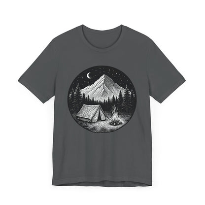 Tent Under the Stars Camping T-Shirt